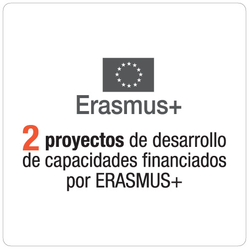 Proyectos de desarrollo de capacidades financiados por ERASMUS+